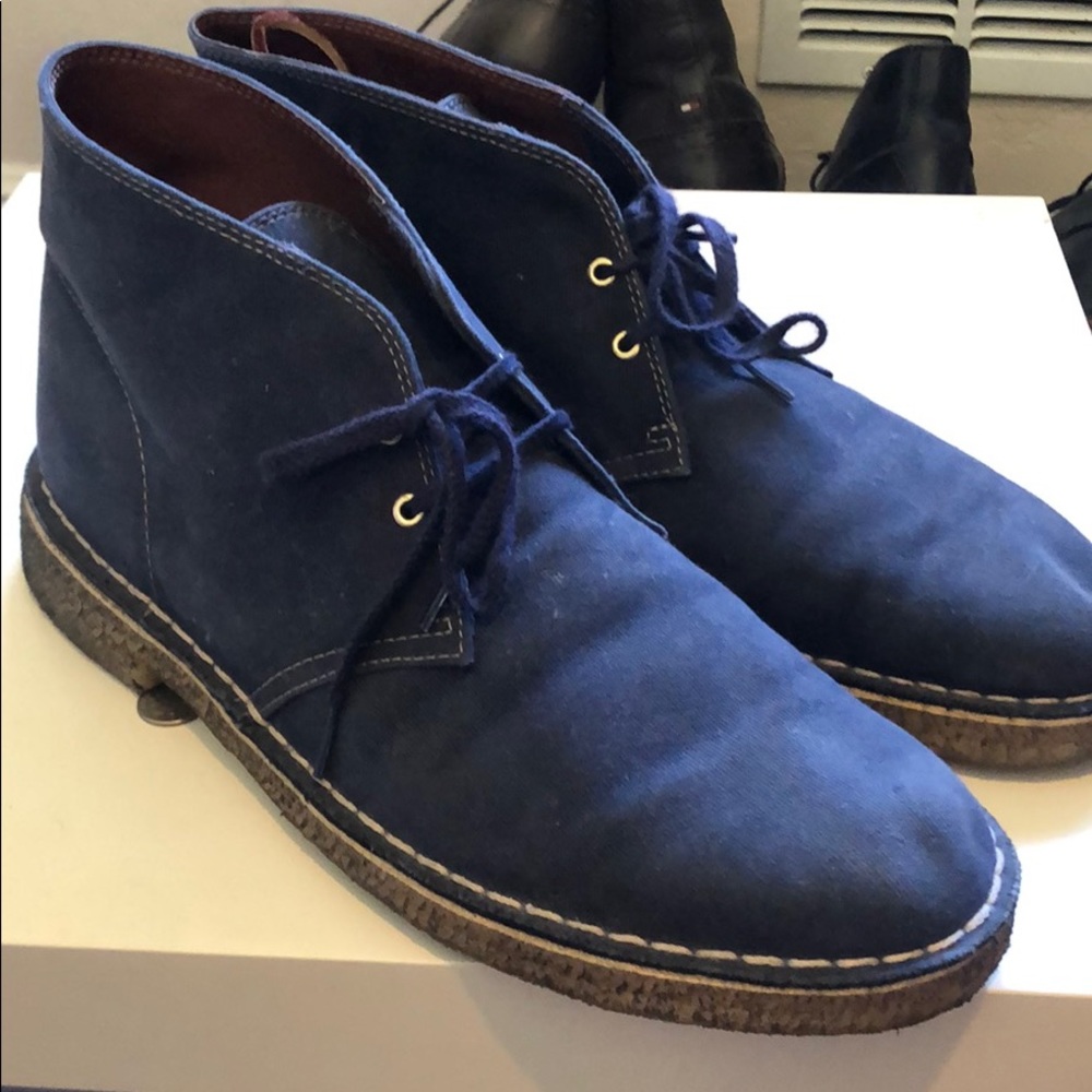 Clark’s Blue Chukka Boot